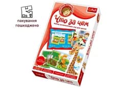OUTLET Настільна гра -  Що за чим  / Серія:  Перші відкриття /Trefl