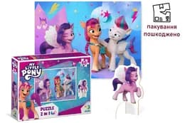 OUTLET Пазл  My Little Pony  60ел. з фігуркою  Стильні подружки  200140 DoDo