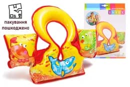 OUTLET Жилет  Аква  INTEX 58673 р.66*44 см