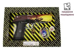 OUTLET  Гумкостріл  DESERT EAGLE BLAZE  DE-BL (пакування BOX)