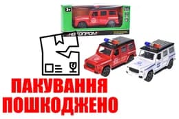 OUTLET Машина металева 3619  АВТОПРОМ ,1:32,3 кольори, відкриваються двері, в коробці 16x7x7 см
