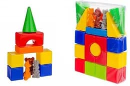Конструктор "Теремок" №1 20деталей 1-064 Colorplast