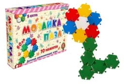 Мозаїка-пазли №6 (Ø60мм - 70 елементів) 1-147 Colorplast