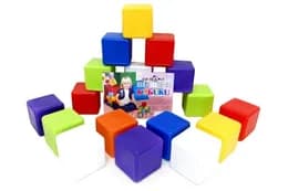Набір кубиків 20шт в сітці KW-02-603 KinderWay