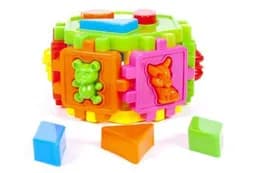 Сортер шестикутний з тваринками KW-50-104 KinderWay