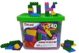 Конструктор блочний 013888/27 "Classic" 340 дет. в боксі DOLONI