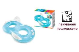OUTLET Круг двомісний зі спинкою INTEX 56800 р. 198*117 см