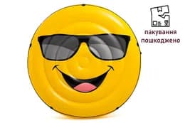 OUTLET Плотик Смайлик 57254 INTEX р. 173*27 см