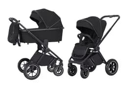 Коляска універсальна CARRELLO Ultimo CRL-6516 BF (2in1 AIR) Pitch Black