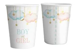 Паперові стаканчики Твоя Забава "Boy or Girl" 10шт/уп. (250мл.)