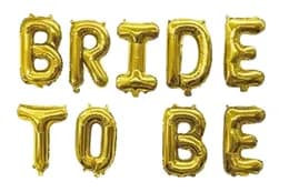 Надпис "Bride to be" золотий 16' (40cм)