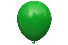 Латексна кулька 01046 зелена (Green) пастель 12"(30см) 100шт Kalisan