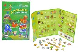 Алфавіт на липучках Puz-26919 р.30х22х2см PuzzleOk