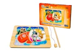 Пазл-сортер Puz-14472 "Рукавичка", магнітний в коробці р. 31.5x22x4.5 см PuzzleOk