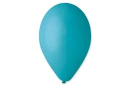 Латексна кулька Gemar бірюзова (068) пастель 12" 02894 (30 см.) 100шт.