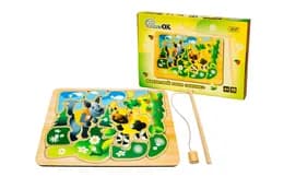 Пазл-сортер Puz-14471"Бичок" магнітний, в коробці р. 31.5x22x4.5 см PuzzleOk