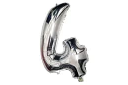 Цифра срібна в ас. 40"(100см)