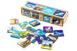 Сортер-монтессорі Puz-34043 "Транспорт" PuzzleOk