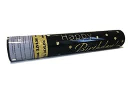 Хлопавка Пневматична 03684 'Happy Birthday золоті крапочки' 30 см.