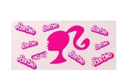 Подарунковий конверт 13255 "Barbie" рожевий 10 шт(ціна за 1 шт)