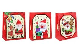 Пакет паперовий LARGE XMAS 22-9644-A 26*12.7*32.4 см асорті