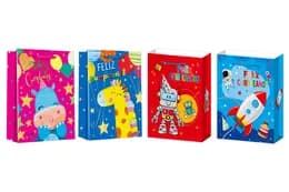 Пакет паперовий  GIANT Baby 761131ML 40.6*16.5*55см асорті
