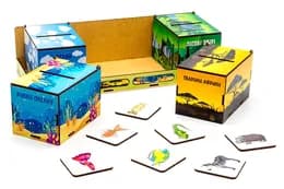 Сортер-монтессорі Арт-88737 "Чарівна Природа" дерев'яний PuzzleOk