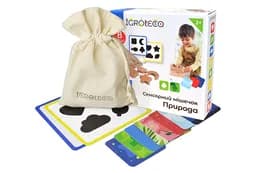 Розвиваюча гра "Сенсорний мішечок "Природа" 8 дет. 900590 IGROTECO