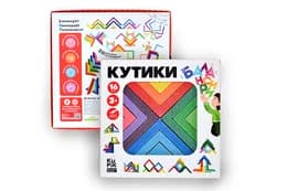 Дерев'яна гра "Кутики-балансири" 16 дет. 900095 IGROTECO