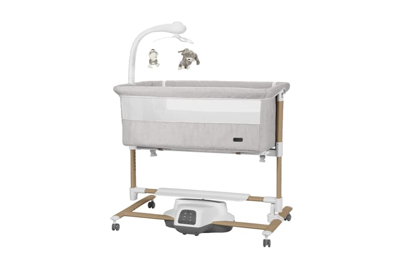 Дитяче ліжечко-гойдалка CARRELLO Bloom CRL-10304 Silk Beige