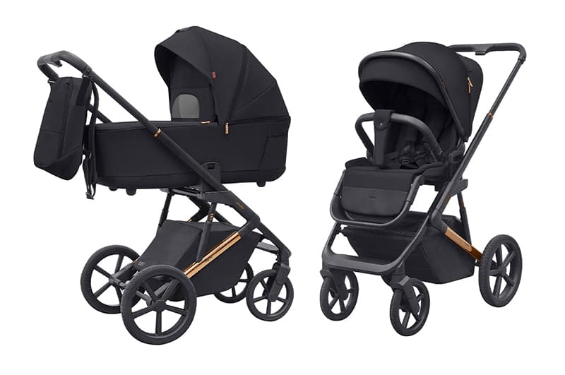 Коляска універсальна CRL-6523 "Sigma" 2in1 Iridium Black CARRELLO