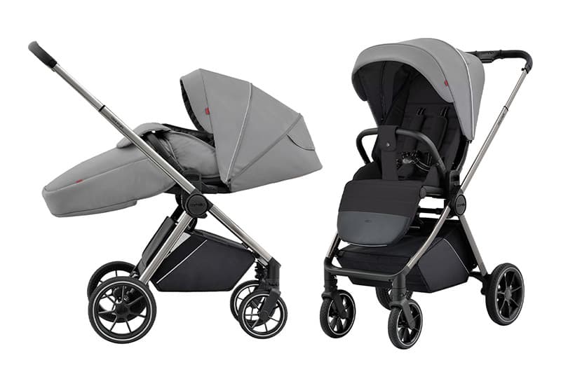 Коляска прогулянкова CRL-5525 "Ultra" Silk Grey CARRELLO