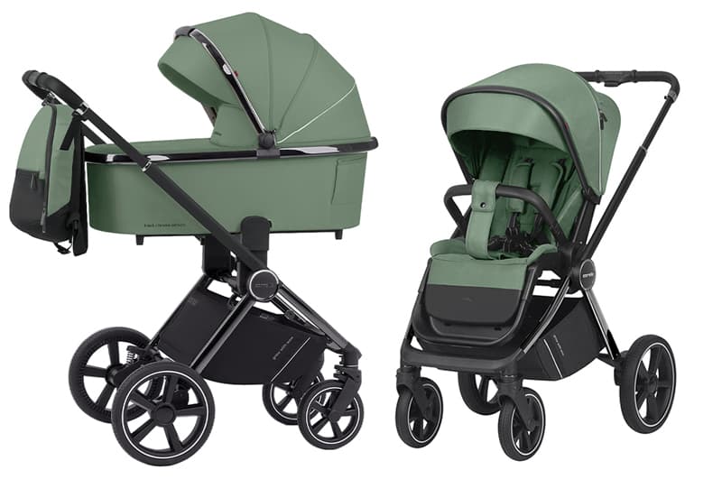 Коляска універсальна CRL-6511 "Ultimo" Fern Green NF 2в1 CARRELLO