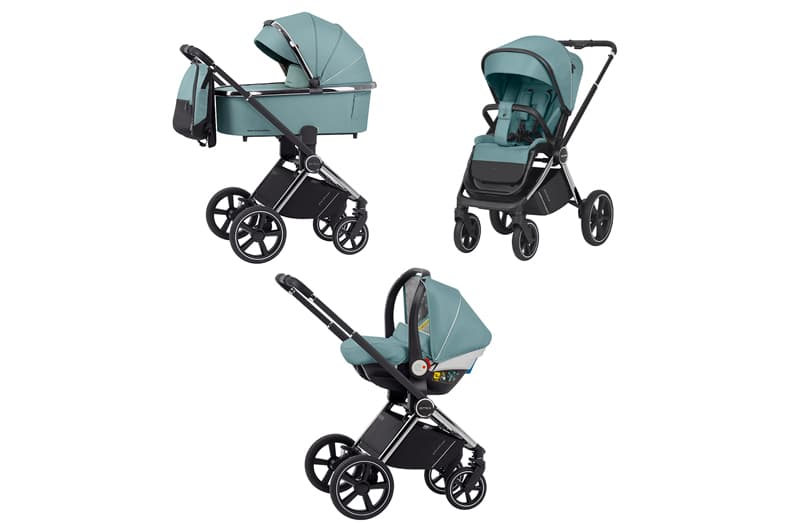 Коляска універсальна CARRELLO Ultimo CRL-6512 (3in1) Forest Green