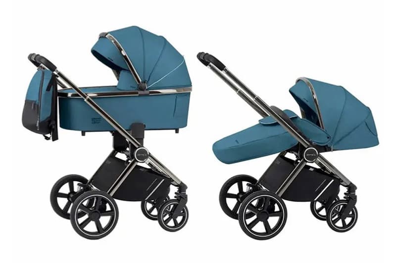 Коляска універсальна CRL-6511 "Ultimo" 2in1 Aqua Blue CARRELLO