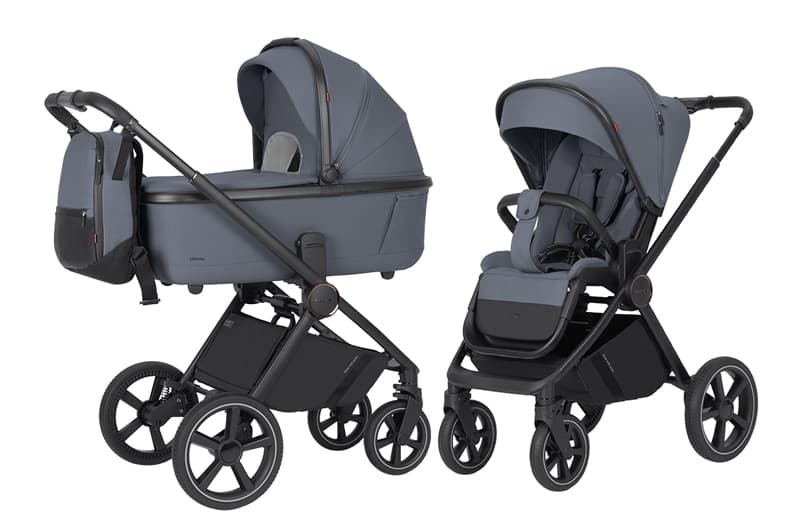 Коляска універсальна CRL-6528 Ultimo (2in1) Cool Grey CARRELLO
