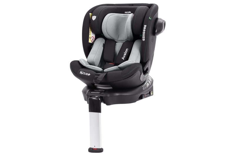 Автокрісло CRL-8805 "Avalon" Sky Grey i-Size 40-150см ISOFIX, поворот, опорна стійка CARRELLO