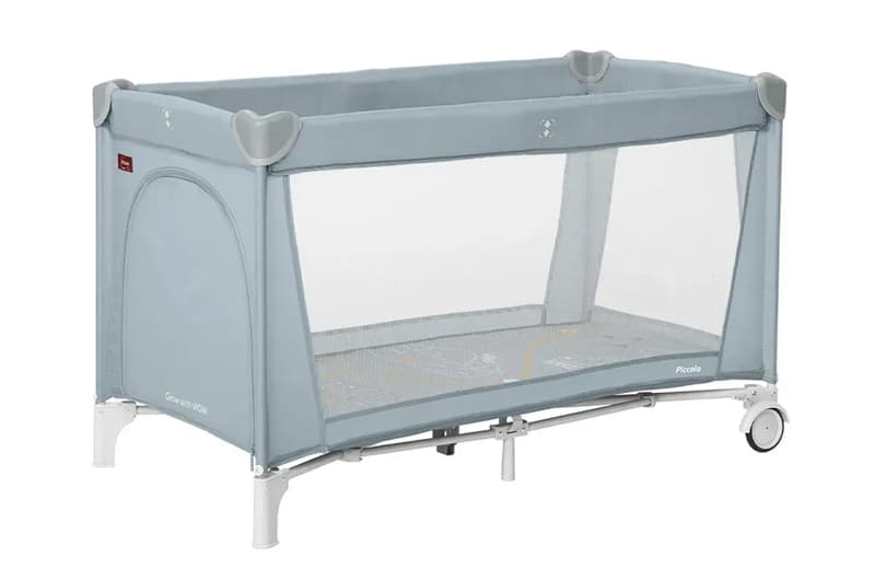 Манеж CARRELLO Piccolo+ CRL-18102 Ash Grey з подвійним дном