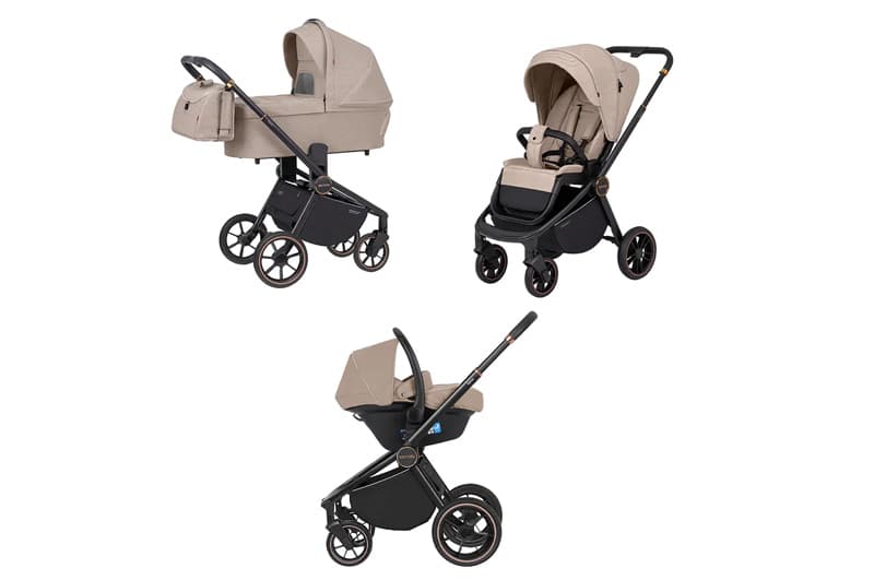 Коляска універсальна CARRELLO Epica CRL-8511/1 (3in1) Almond Beige