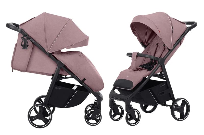 Коляска прогулянкова CRL-8512 "Bravo" Crystal Pink CARRELLO