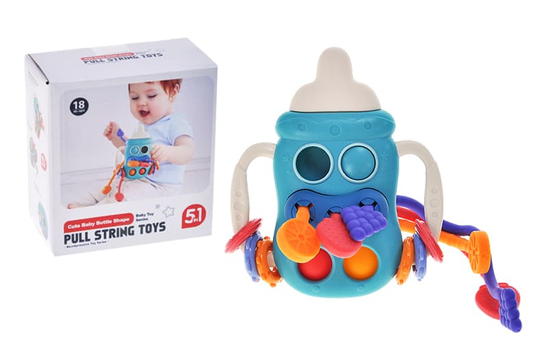Брязкальце тягучка 688-7 в коробці р.11x12x6 см YG Toys