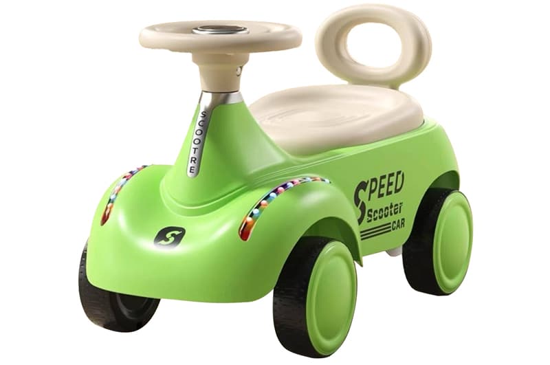 Велобіг-толокар BB-0015 Green музика, світло