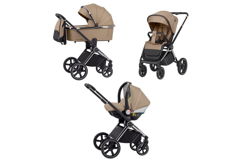 Коляска універсальна CARRELLO Ultimo CRL-6512 (3in1) Pearl Beige