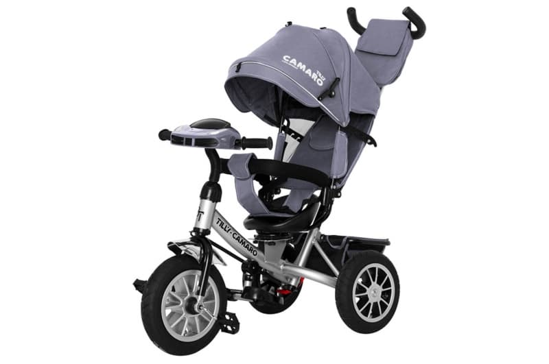 Велосипед триколісний TILLY CAMARO T-362/2 Темно-сірий