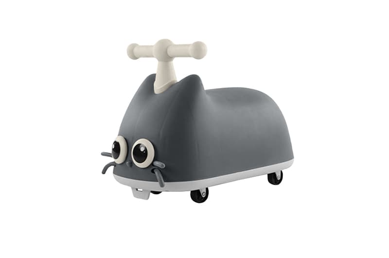 Велобіг-толокар BB-0012 Grey музика,світло р.45*23*31 см