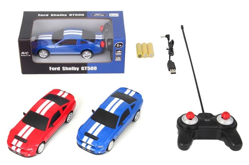 Машина р/к 27050 акумулятор, 1:24 Ford Mustang GT500, короб. 20*9*7см