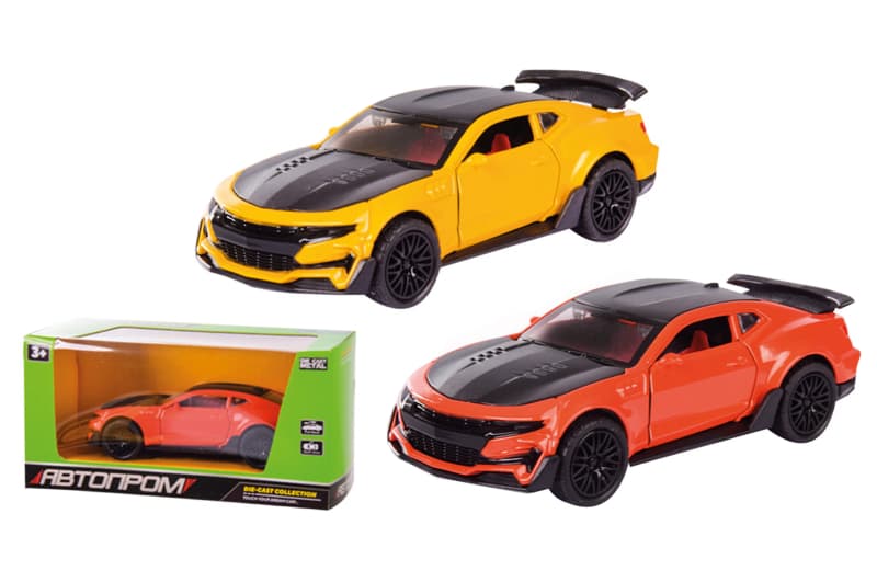 Машина металева 3691 "АВТОПРОМ",1:36,2 цвета,откр.двери,в кор.15,2*6,2*7,6см