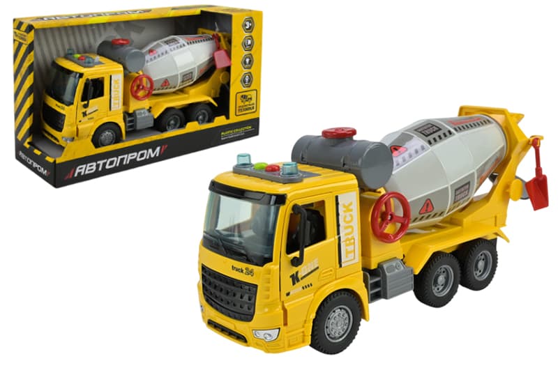 Машина АВТОПРОМ AP9938 "Будтехніка", світло, звук, у коробці р.33,5x19x11,5см