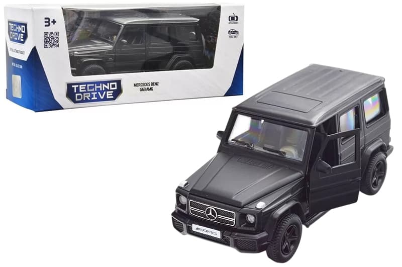 Автомодель - MERCEDES BENZ G63 AMG (чорний) 250347U TechnoDrive