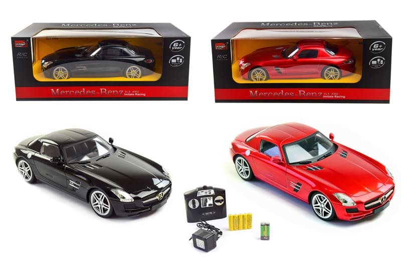 Машина Mercedes-Benz SLS на рідокеруванні 2024 акумулятор, короб. 34*15*9см